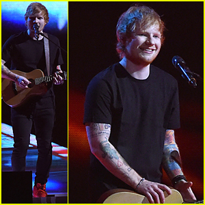 Ed Sheeran Sings 'Bloodstream' & Wins Two Awards at BRITs 2015