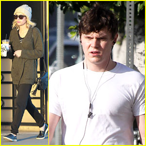 Emma Roberts & Evan Peters Spend Their Day Together