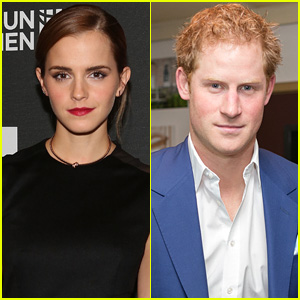 Emma Watson Shoots Down Prince Harry Rumors!