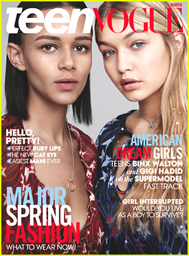 Gigi Hadid & Binx Walton Are Teen Vogue's March 2015 Dreamgirls