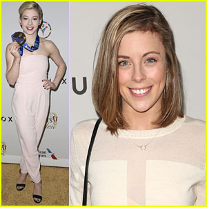 Gracie Gold & Ashley Wagner Bring Medal Power To 'Gold Meets Golden' Oscar Event