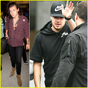 Harry Styles & Liam Payne Get Ready to Kick Off One Direction's 'On the Road Again' Tour