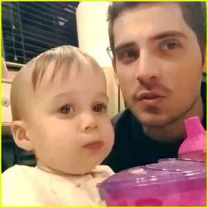 Jean-Luc Bilodeau Shares The Cutest 'Baby Daddy' Video with Kayleigh Harris - Watch Now!