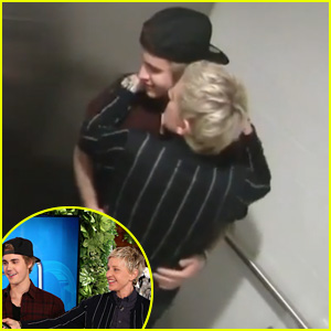 Justin Bieber Scares Fans in the Bathroom with Ellen DeGeneres - Watch Now!