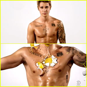Justin Bieber Gets Eggs Pelted At Him in Comedy Central Roast Promo!