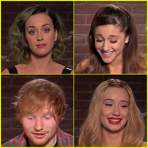 Katy Perry & Ariana Grande Read Mean Tweets on 'Jimmy Kimmel Live' - Watch Now!