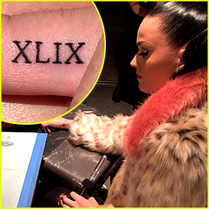 Katy Perry Ended Super Bowl Night with a New Tattoo!