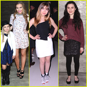 Lennon & Maisy Stella Join Mom Marylynne For New York Fashion Week Shows