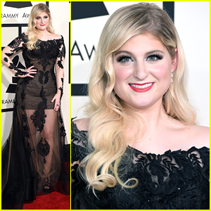 Meghan Trainor Is 'Sheer' Glam At Grammys 2015 - See Her Stunning Look!