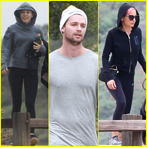 Miley Cyrus Takes a Hike with Patrick Schwarzenegger & Nicole Richie