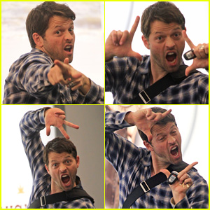 This is What Happens When Supernatural's Misha Collins Gets Off a Plane