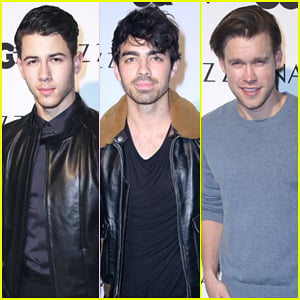 Nick Jonas Hosts GQ's New Z Zegna Collection Celebration!