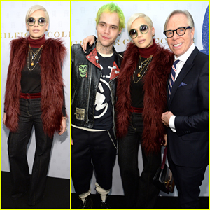 Rita Ora & Ricky Hilfiger Support His Father at Tommy Hilfiger's Women's Collection NYFW Show!