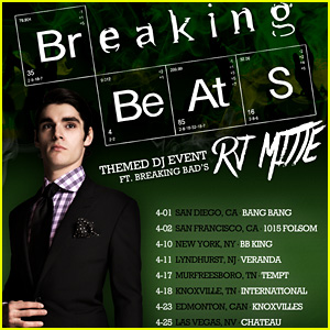 RJ Mitte Announces 'Breaking Beats' DJ Tour!