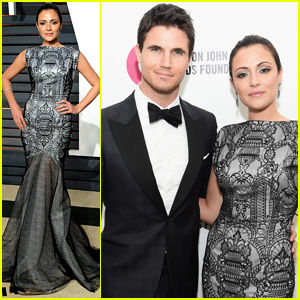 Robbie Amell & Italia Ricci Make the Perfect Post-Oscars Party Couple!
