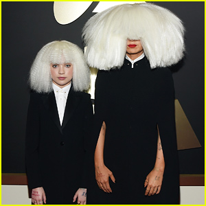 Maddie Ziegler Supports Sia at the Grammys 2015