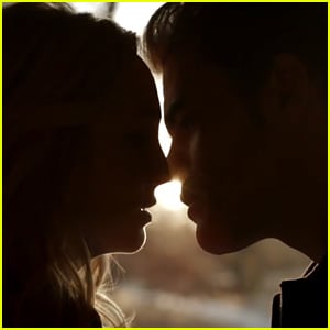 Stefan & Caroline Finally Kiss on 'The Vampire Diaries' - Watch the Steroline Moment Here!