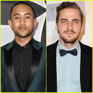 Tahj Mowry & Kendall Schmidt Are Handsome Grammys Party Guys!