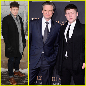 Taron Egerton Opens Up & Says 'Kingsman' Co-star Colin Firth is 'A Great Man'