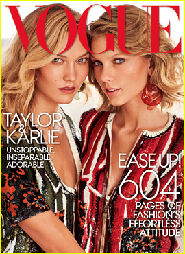 Taylor Swift & Karlie Kloss Are 'Vogue' Cover Models Together!