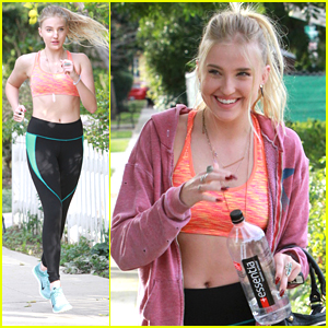 Veronica Dunne Goes Jogging After Sharing Valentine's Day Plans with JJJ