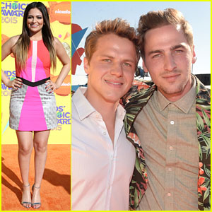 Bethany Mota Vlogged On Stage At the KCAs 2015 with Kendall Schmidt