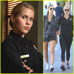 Claire Holt Transforms Into Police Officer For NBC's 'Aquarius' - See The Pics!