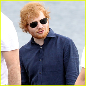 Ed Sheeran Films Cameo in Australia's 'Home & Away' - See the Pics!