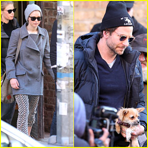 Jennifer Lawrence Heads Out Into NYC With Bradley Cooper