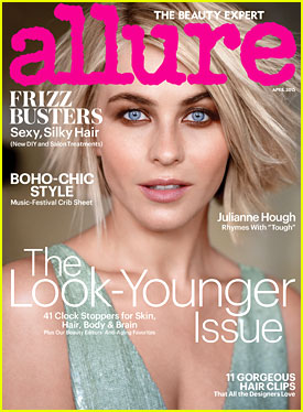 Julianne Hough Reflects On Her 'Crazy Eyes' Halloween Costume in April 2015 Issue of 'Allure'