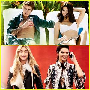 Kendall Jenner, Justin Bieber, & Gigi Hadid Pose for Vogue's Brat Pack Series!