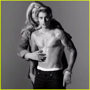 Justin Bieber Goes Shirtless For Funny Calvin Klein Ad Spoof - Watch Now!