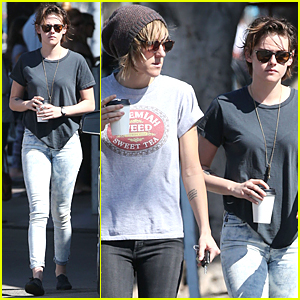 Kristen Stewart & Alicia Cargile Grab Coffee Together For First Time In March