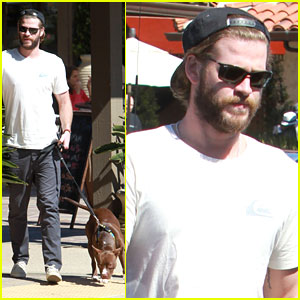 Liam Hemsworth Grabs Lunch With His Dog After 'Independence Day 2' Casting News