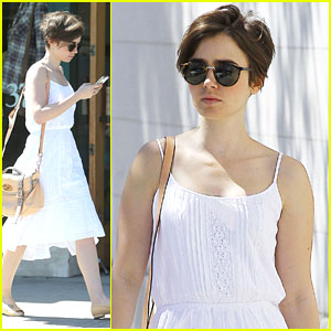 Lily Collins Thanks Fans For Birthday Book - See The Cute Pic!