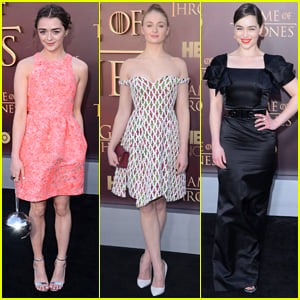 Maisie Williams Brings Disco Ball Purse to 'Game of Thrones' Premiere!