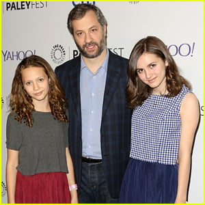 Maude Apatow Supports Her Dad Judd at the 'Girls' PaleyFest Panel!