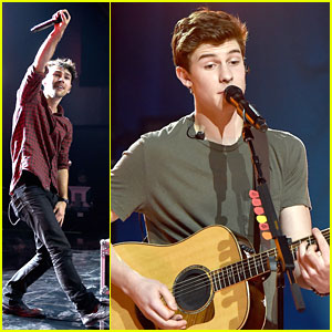 Max Schneider & Shawn Mendes Celebrate the iHeartRadio Fan Army Nominees