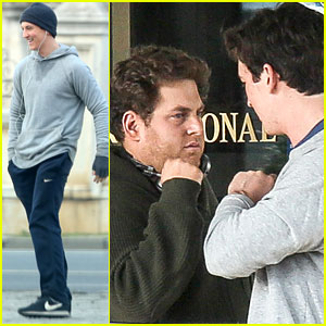 Miles Teller Runs All Over Bucharest For 'Arms & The Dudes' Filming