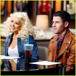 Nick Jonas & Christina Aguilera Team Up on 'The Voice' - Pics & Video!