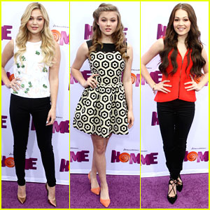 Olivia Holt & Kerri Medders Find Their Way To The 'Home' Premiere