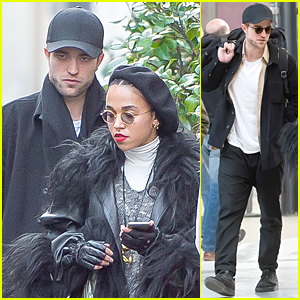 Robert Pattinson Tags Along With FKA twigs Before Her Paris Concert