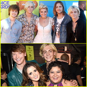 Ross Lynch & Raini Rodriguez Brought The Whole Family To The Kids Choice Awards 2015