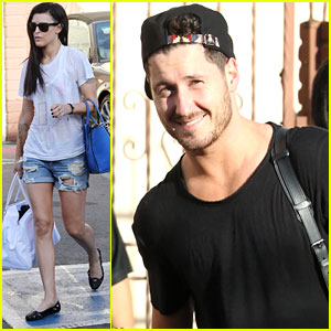 Rumer Willis & Val Chmerkovskiy Wrap Up DWTS Practice To Celebrate His 29th Birthday