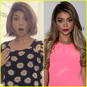 Sarah Hyland Cuts Her Hair Into a Bob - See the New Pic!
