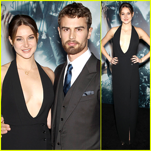Shailene Woodley Rocks 'Insurgent' Red Carpet with Theo James!