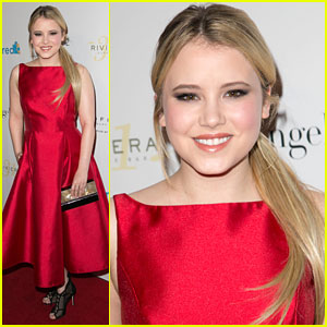 Taylor Spreitler Turns Heads In Red At Kindred Foundation's Fundraiser Event