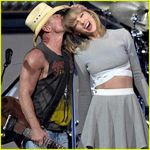 Taylor Swift Brings Calvin Harris to Kenny Chesney Concert (Video)