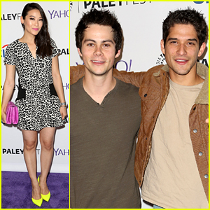 Dylan O'Brien & Tyler Posey Buddy Up for 'Teen Wolf' PaleyFest Panel!