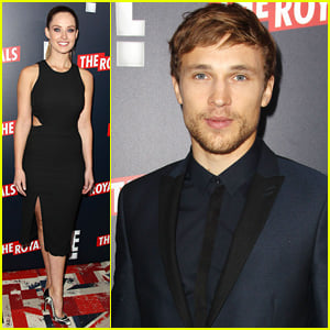 William Moseley & Merritt Patterson Premiere 'The Royals' in NYC